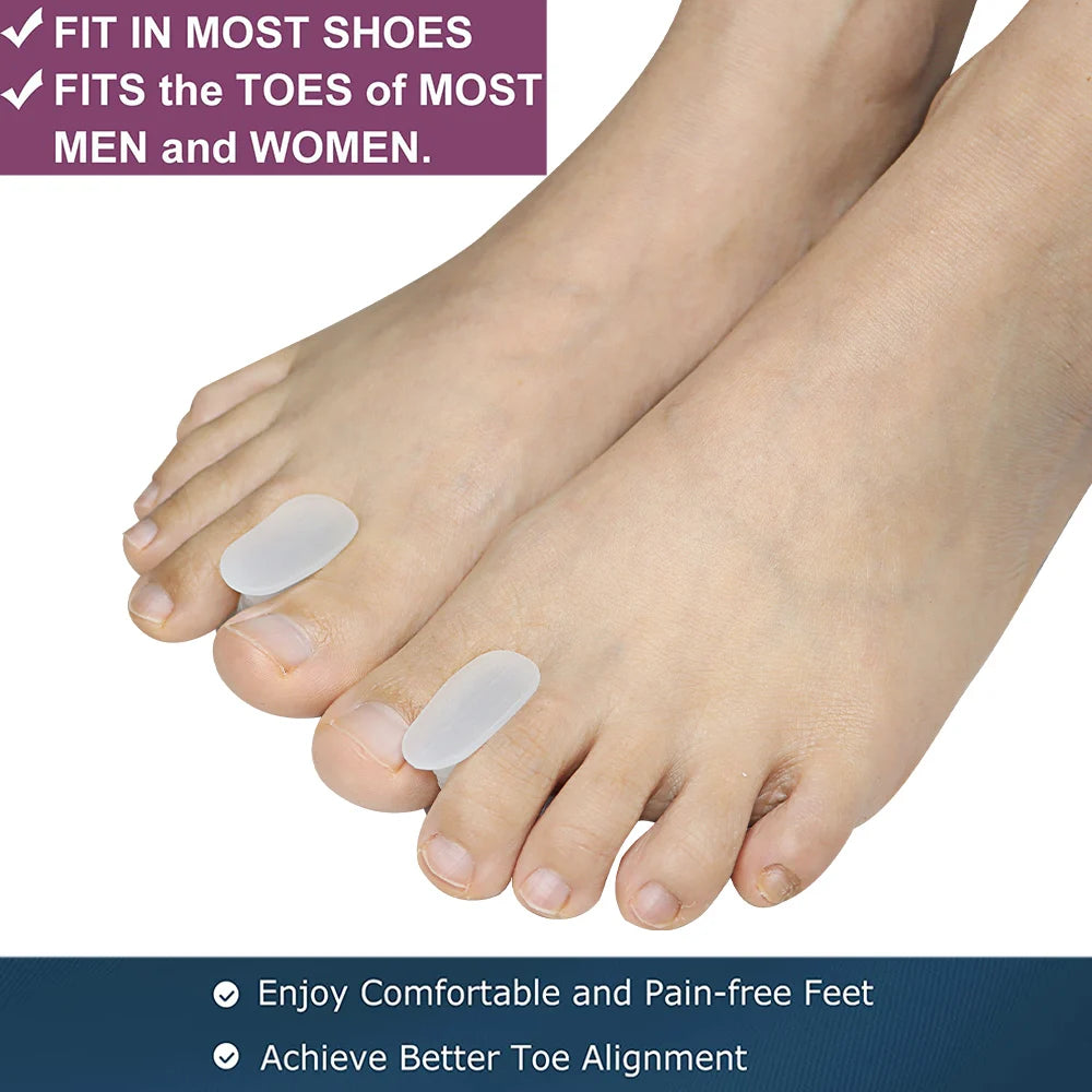 Toe Spacers and Protectors for Overlapping Toes