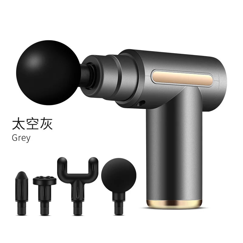 Rechargeable Mini Massage Gun with LCD Display