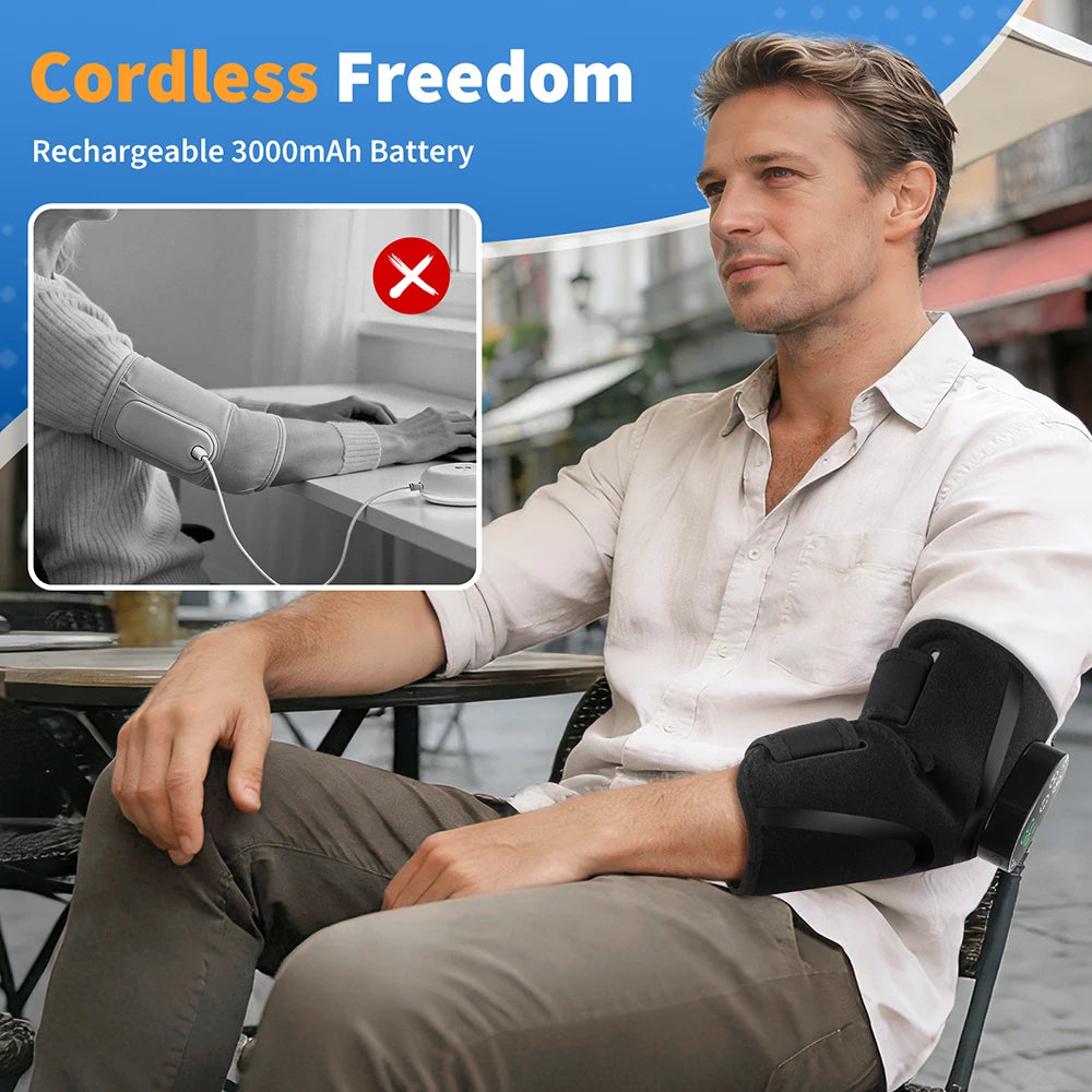 Cordless Heated Elbow Massager with Vibration