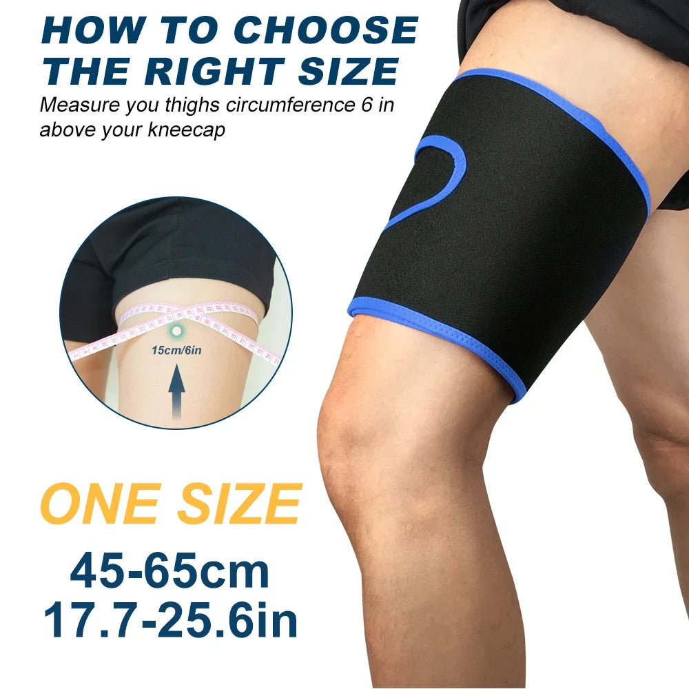 Adjustable Thigh Brace for Leg Support