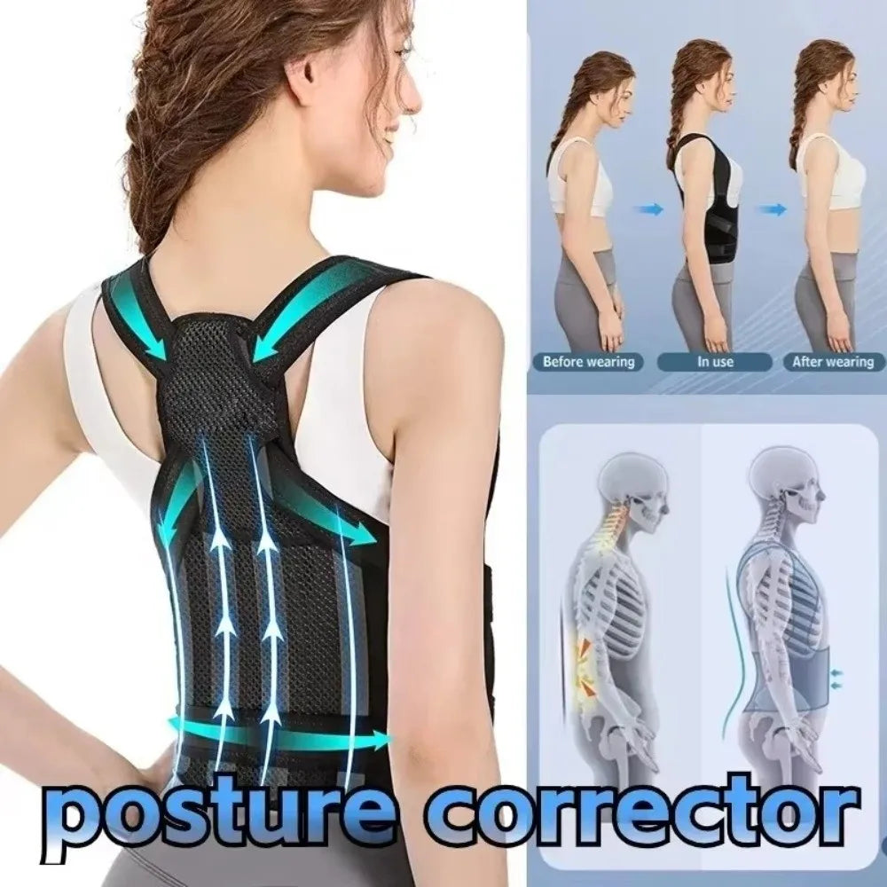 Adjustable Upper Back Posture Corrector