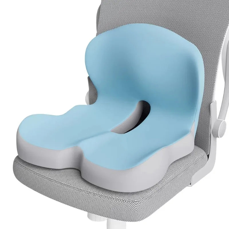 L-Shaped Memory Foam Seat Cushion with Lumbar Support