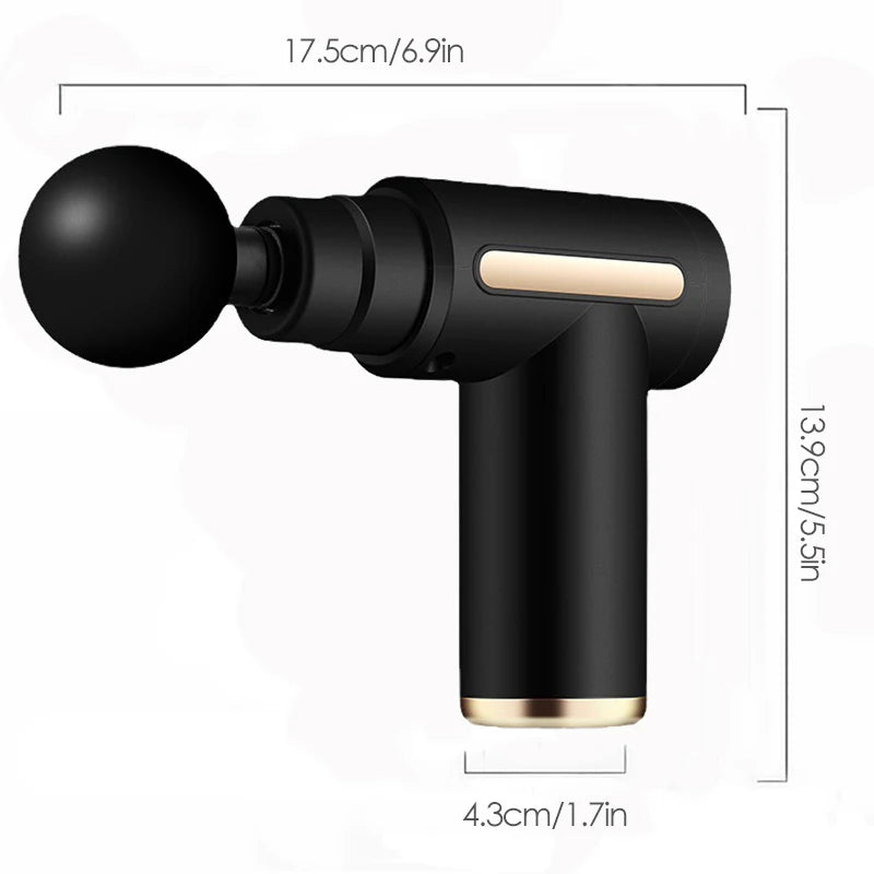30-Level Electric Massage Gun for Body and Neck