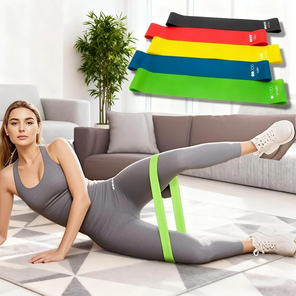 5-Level Portable Resistance Bands Set