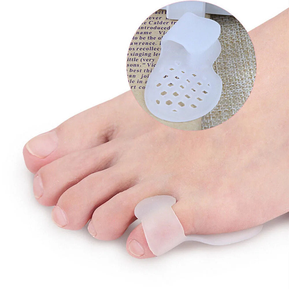 Silicone Little Toe Separators, 1 Pair