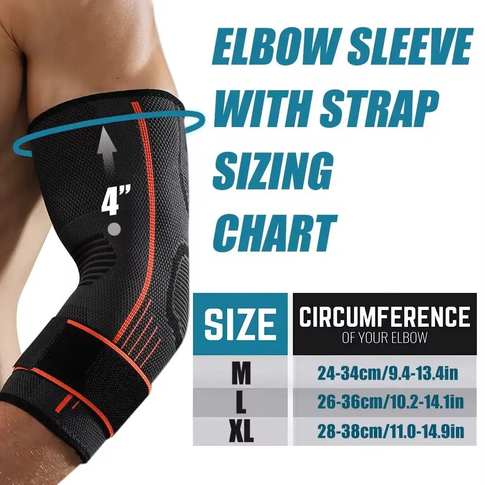 Elbow Compression Sleeve for Sports and Daily Wear