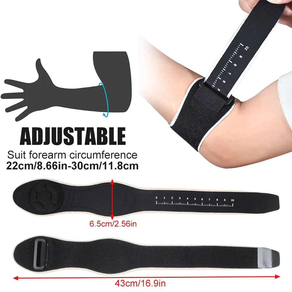 Adjustable Elbow Brace with Removable Pad