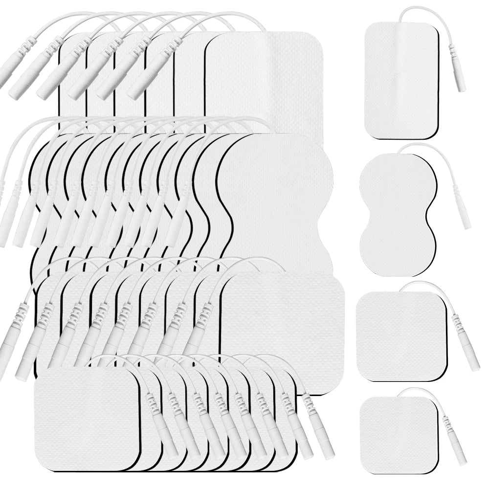 Reusable TENS EMS Electrode Pads with Conductive Gel