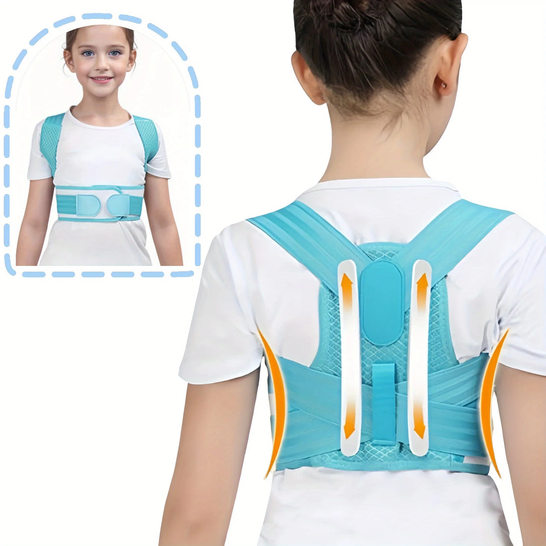 Adjustable Children’s Posture Support Belt