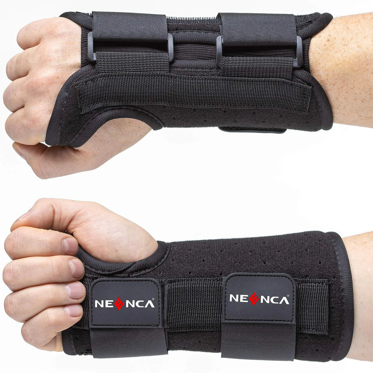 Adjustable Wrist Brace with Metal Splint