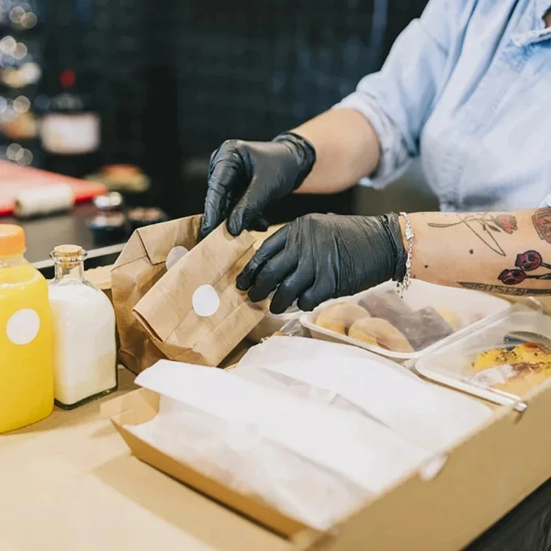 Powder-Free Disposable Gloves for Household Use