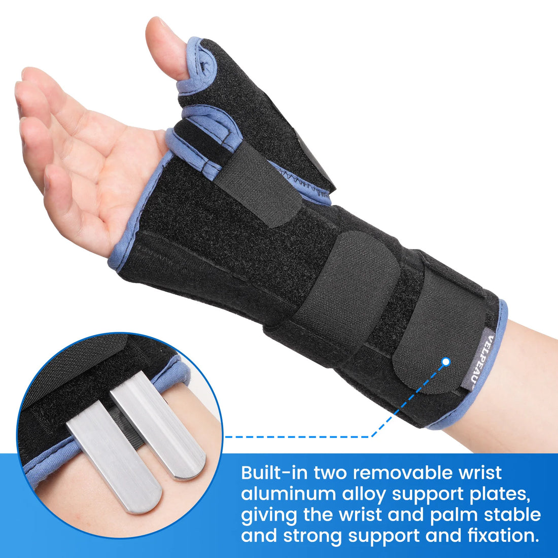 Adjustable Wrist Splint with Thumb Support