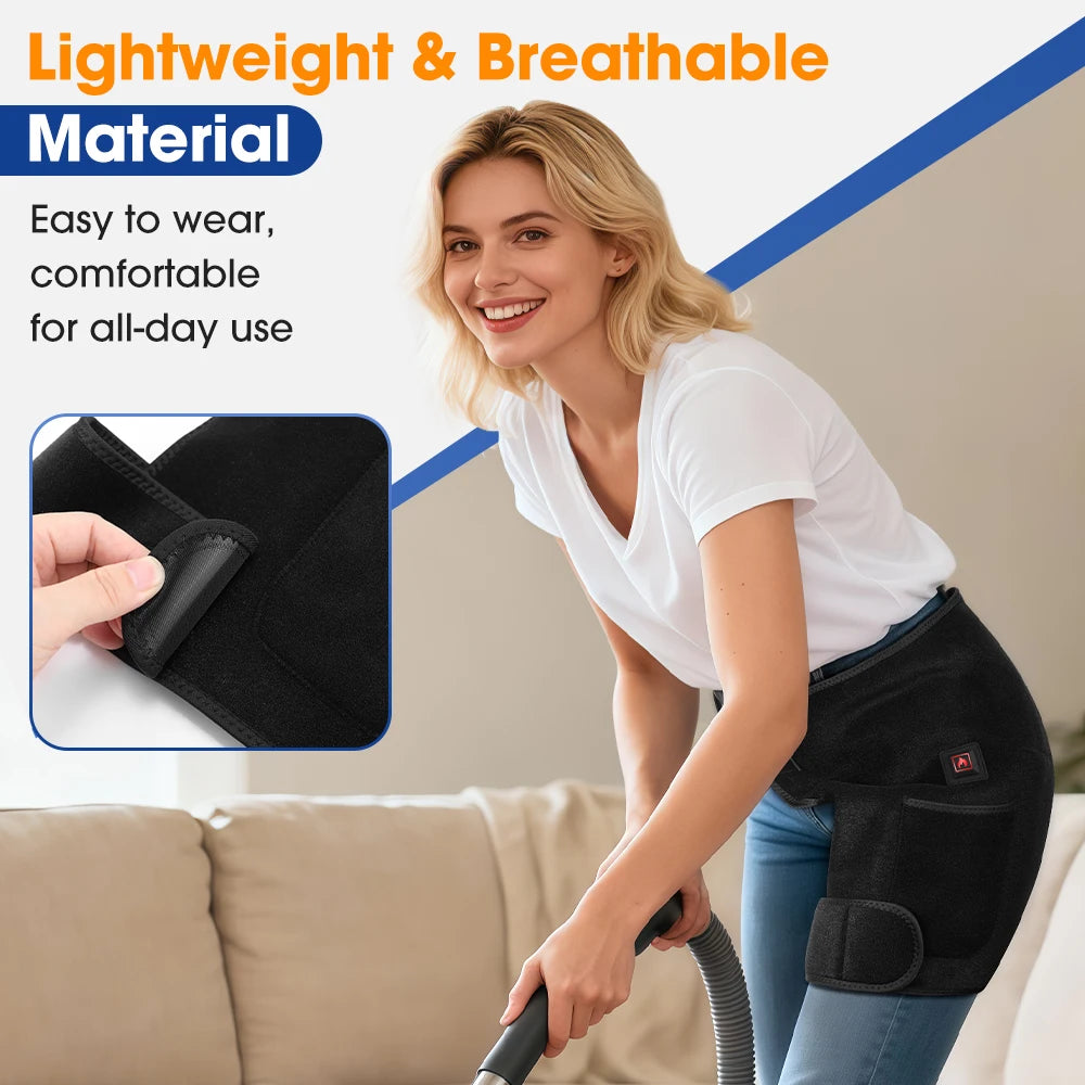 USB Hip Heat and Red Light Brace