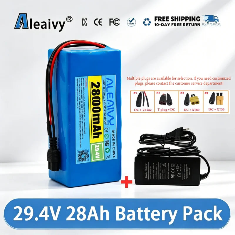 29.4V Rechargeable Li-ion Battery Pack for Mobility Equipment