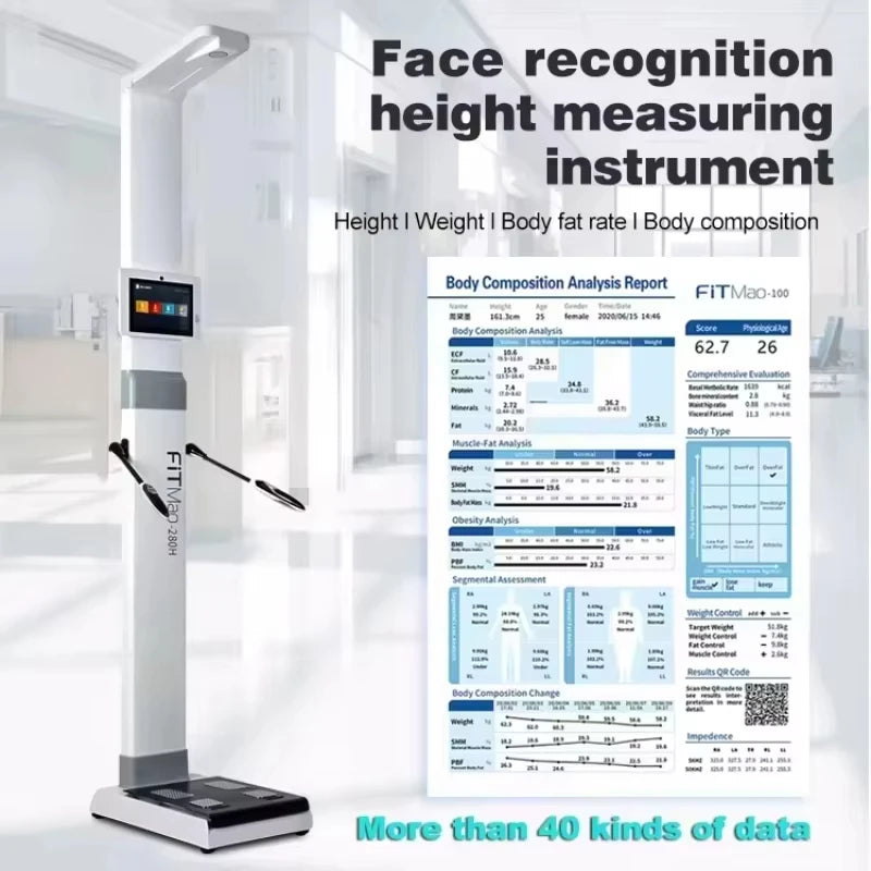 Body Composition Scale with LCD Touch Screen