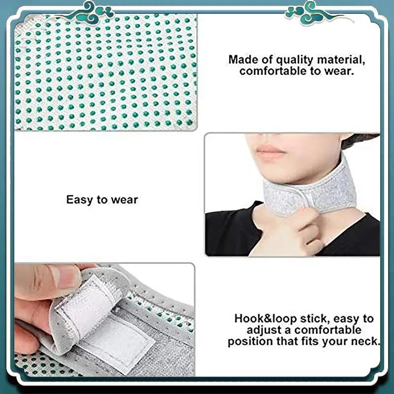 Soft Neck Heating Pad and Cervical Support Collar