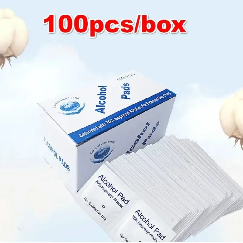 100 Portable Alcohol Prep Pads