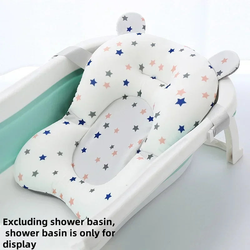 Foldable Adjustable Baby Bath Seat Pad