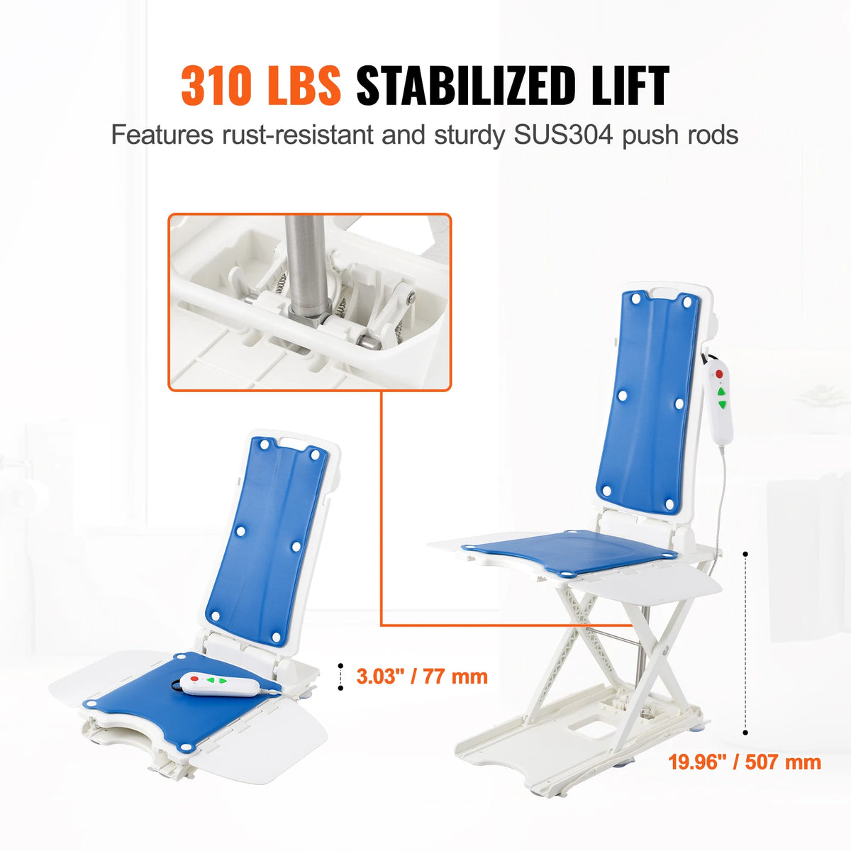 Electric Floor Lift Chair for Seniors