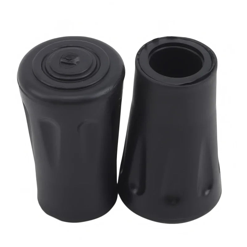 Rubber Tips for Trekking Poles and Walking Sticks, 10 or 20 Pcs