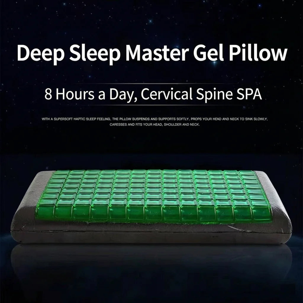 Cooling Gel Memory Foam Cervical Pillow