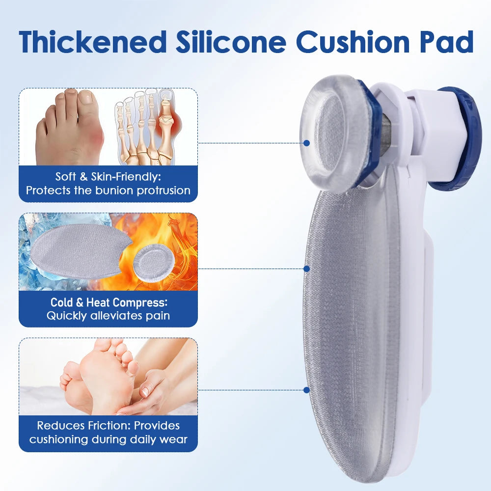 Adjustable Big Toe Splint with Cooling Pad