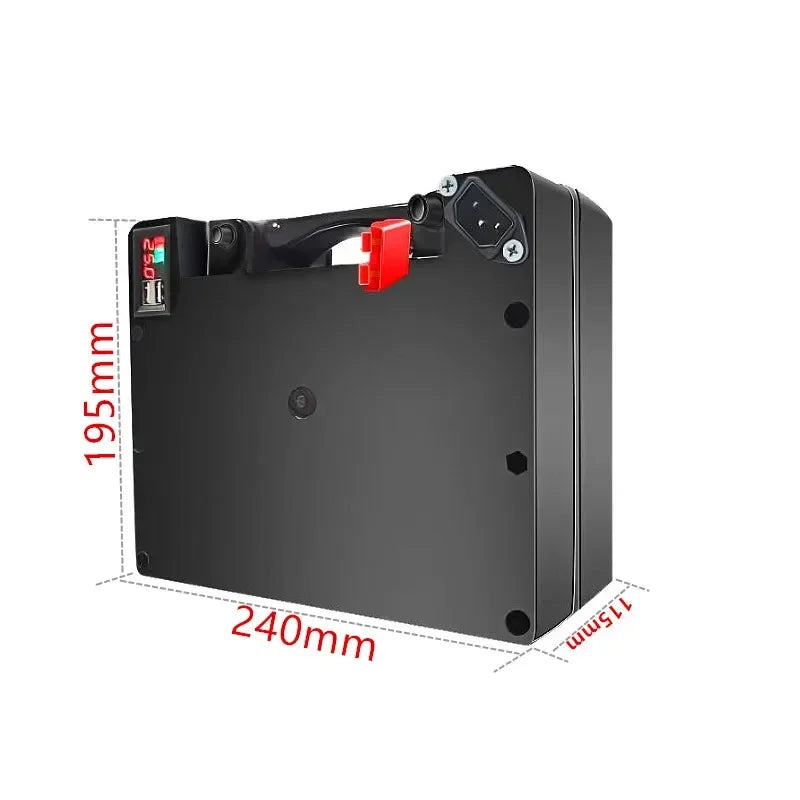 24V 22000mAh Lithium Battery for Electric Wheelchairs and Scooters