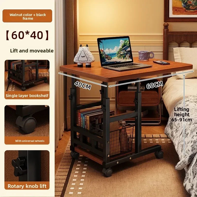 Adjustable Overbed Table with Height and Tilt