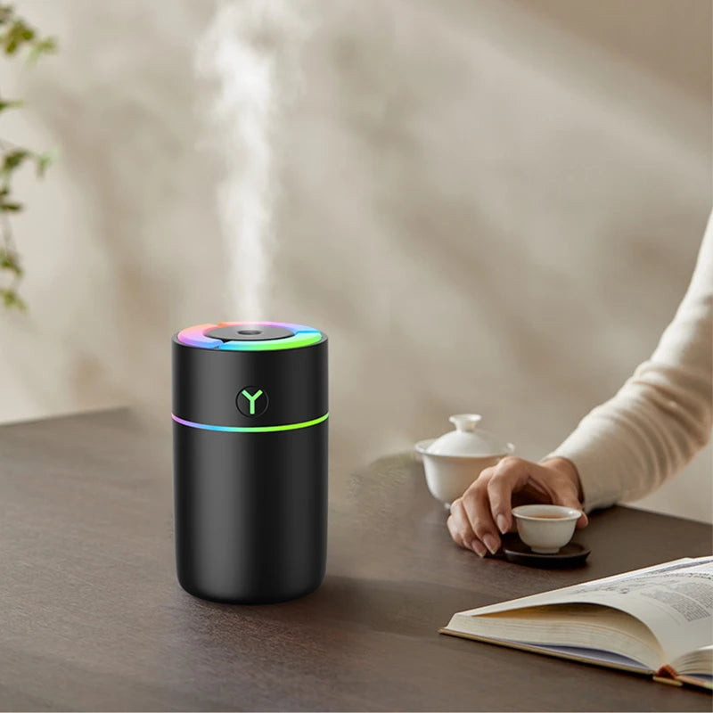 230 ml USB Humidifier with 7-Color LED Light