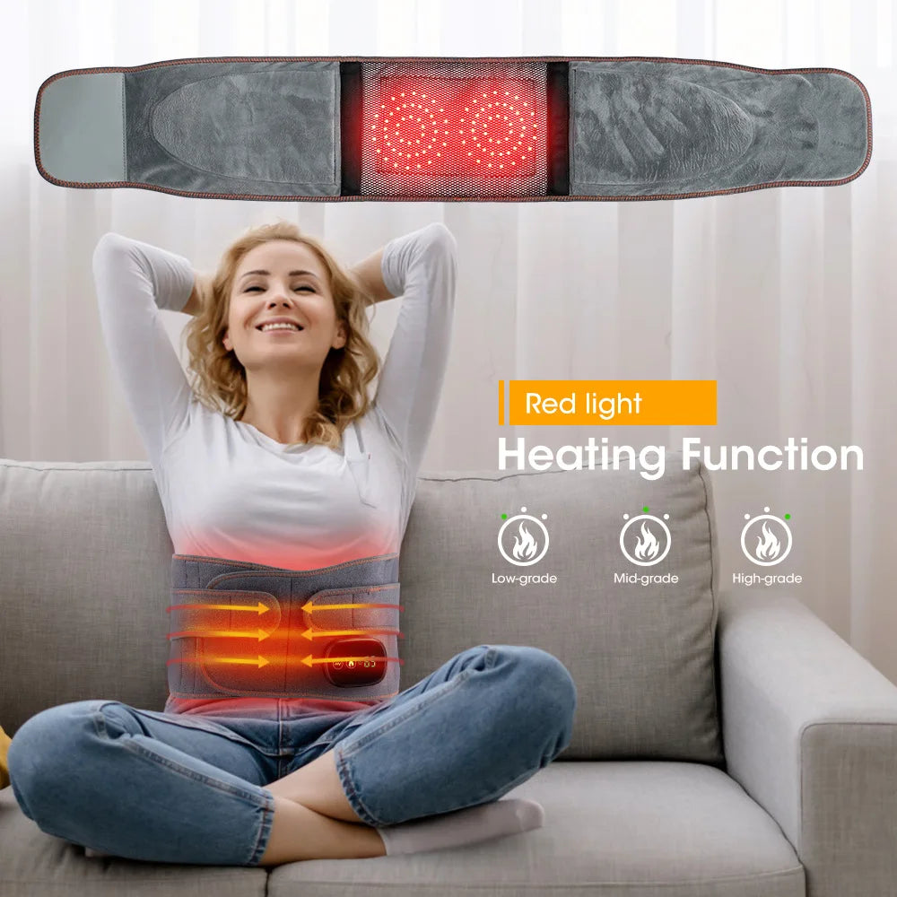 Heated Waist Massager with 3 Heat Levels