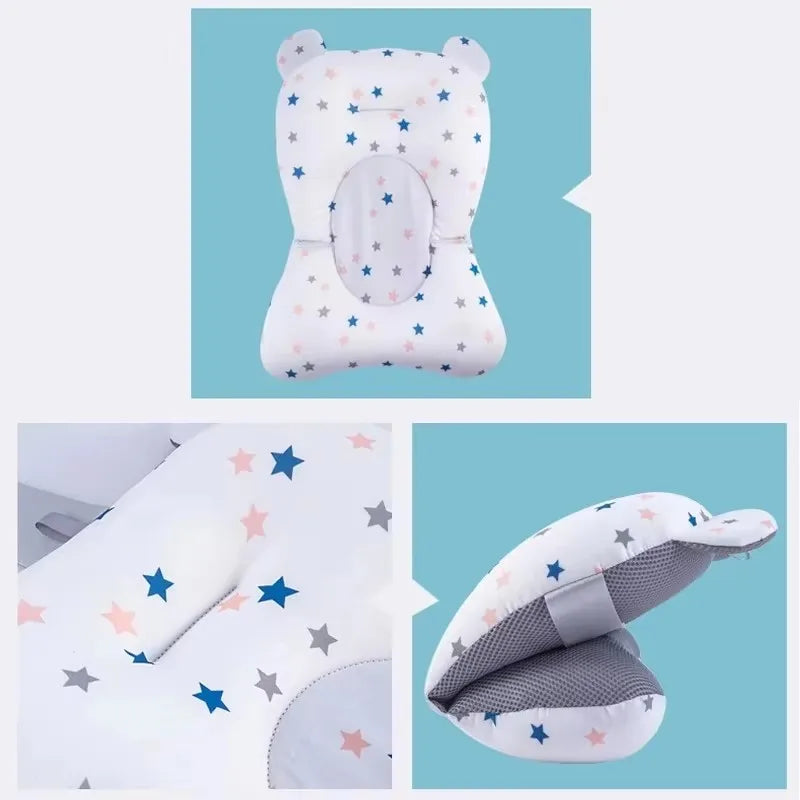Foldable Anti-Slip Baby Bath Seat Mat