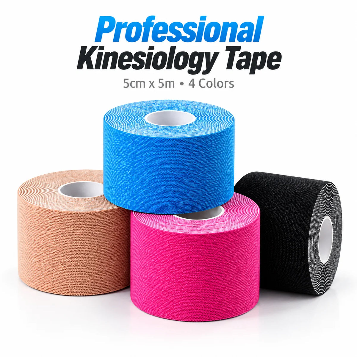 Elastic Kinesiology Tape for Fitness