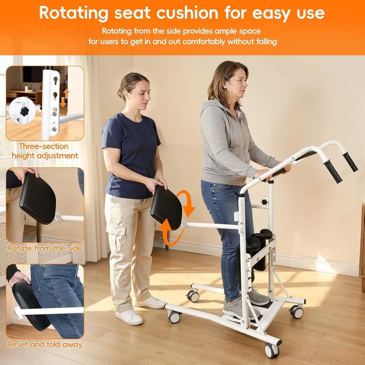 Sit-to-Stand Patient Lift Aid