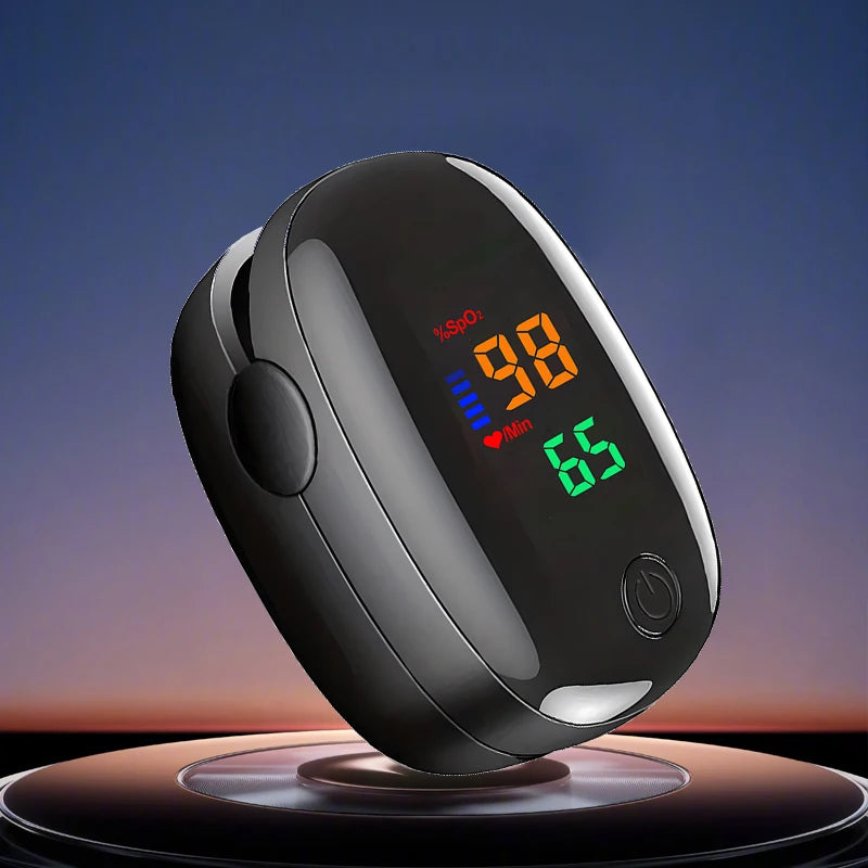 Infrared Forehead Thermometer and Finger Oximeter Set