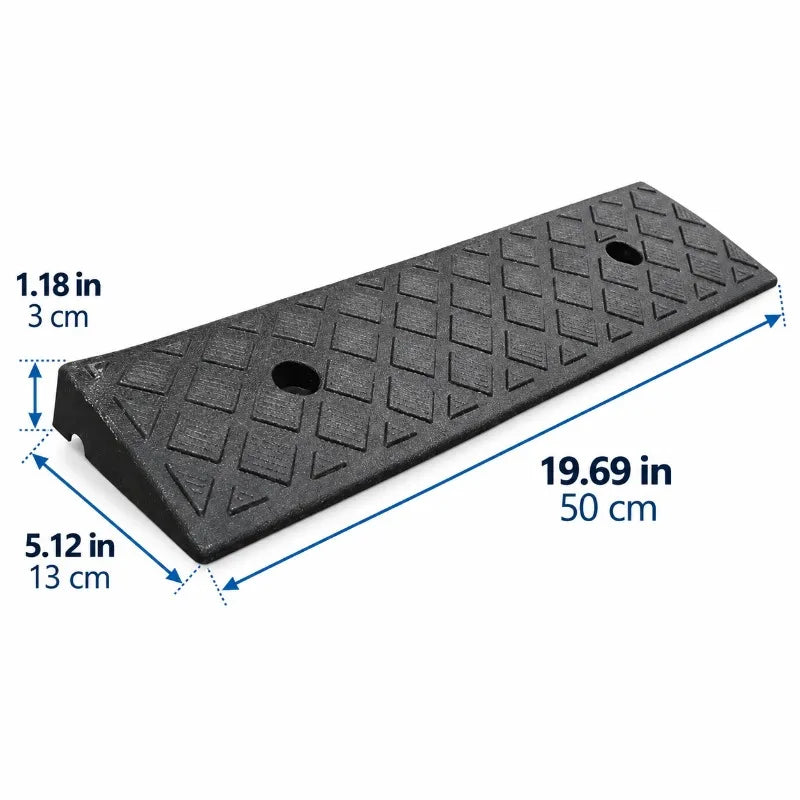 30mm Plastic Non-Slip Kerb Ramp for Wheelchairs