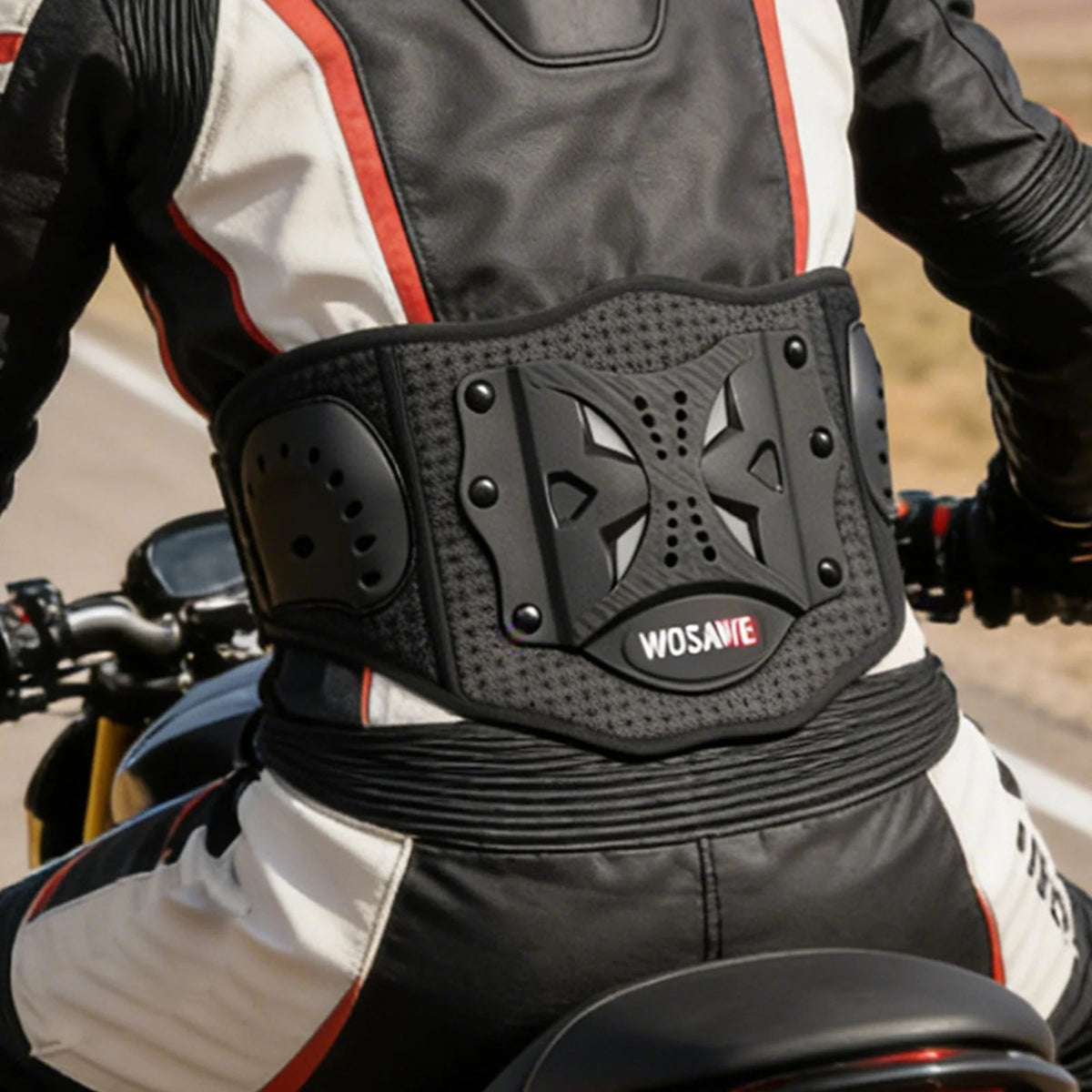 Motorcycle Waist Support Belt for Off-Road Riding
