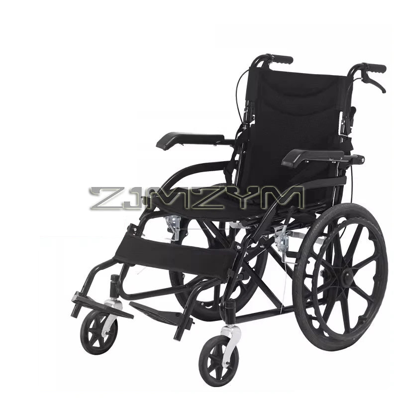 Foldable Manual Wheelchair with Armrests