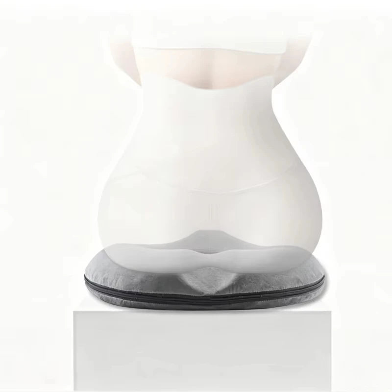 Round Memory Foam Seat Cushion for Office or Car