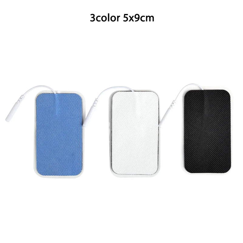10 Reusable TENS Electrode Pads with Conductive Gel