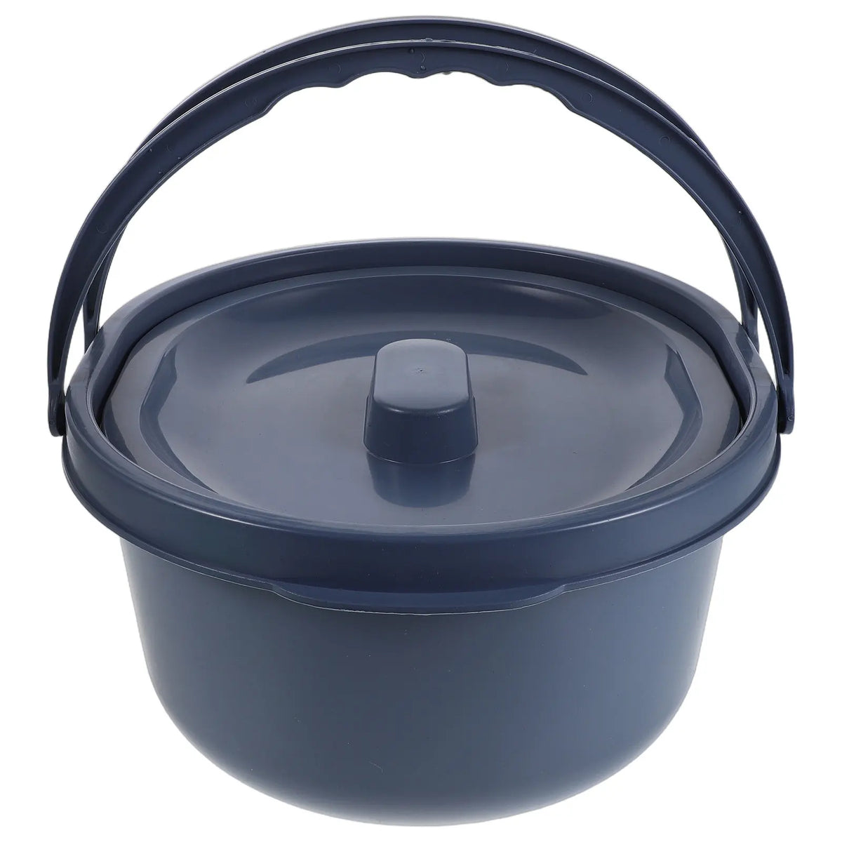 Bedside Commode Bucket with Lid and Handles