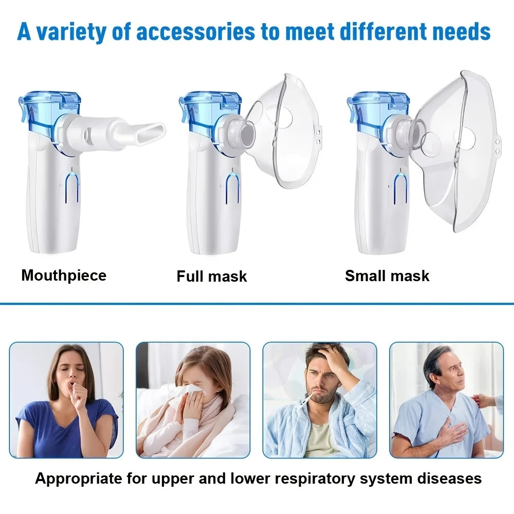 Portable Handheld Mesh Nebulizer with 2 Modes
