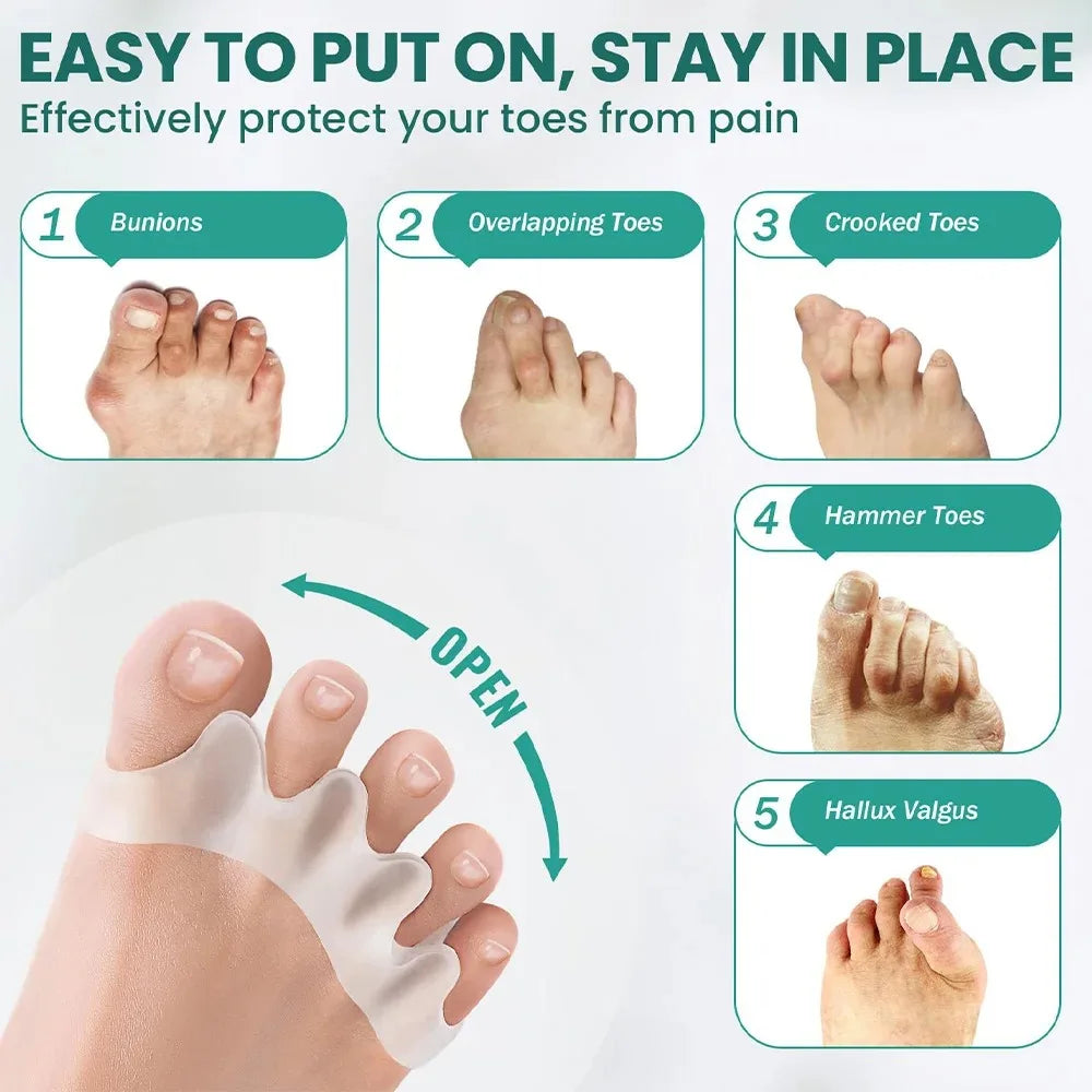Gel Toe Separators and Protectors