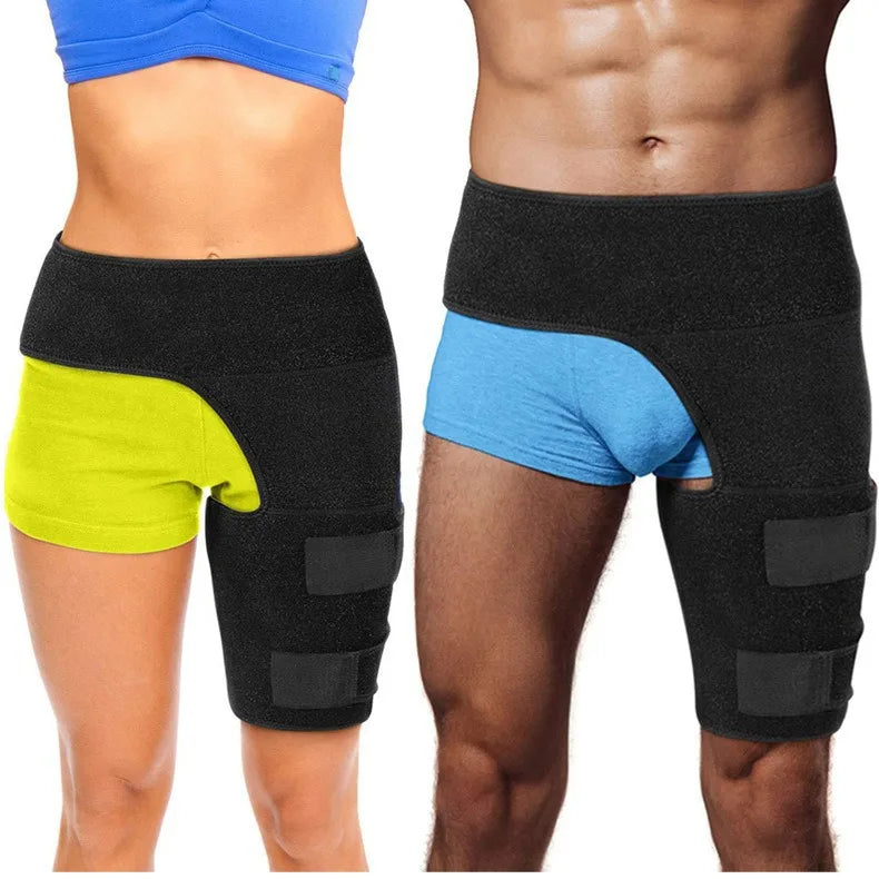 Hip, Groin and Thigh Support Protector for Sports, 1 Piece