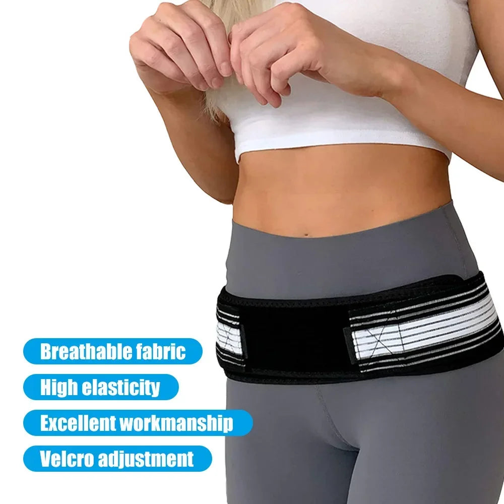 Sacroiliac Hip and Waist Support Belt