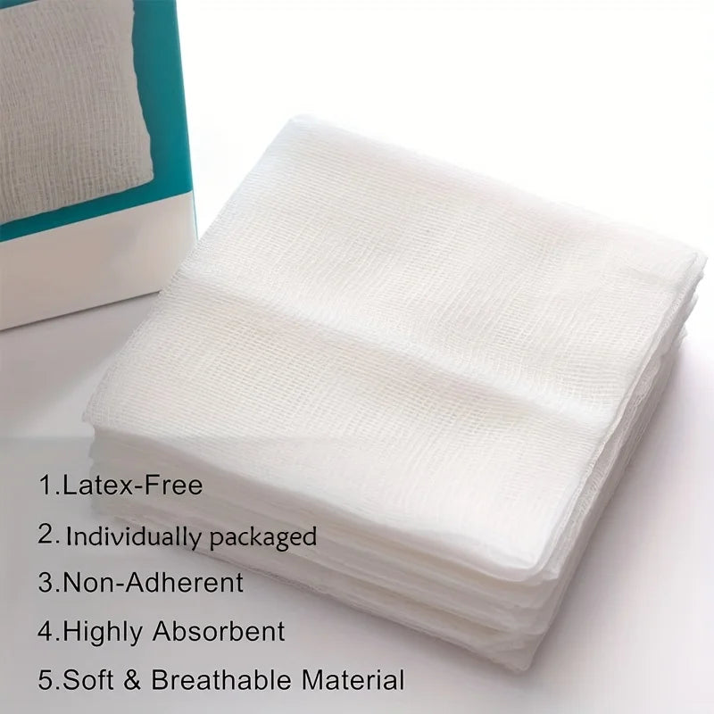 Individually Packed Gauze Pads, 10 Pack