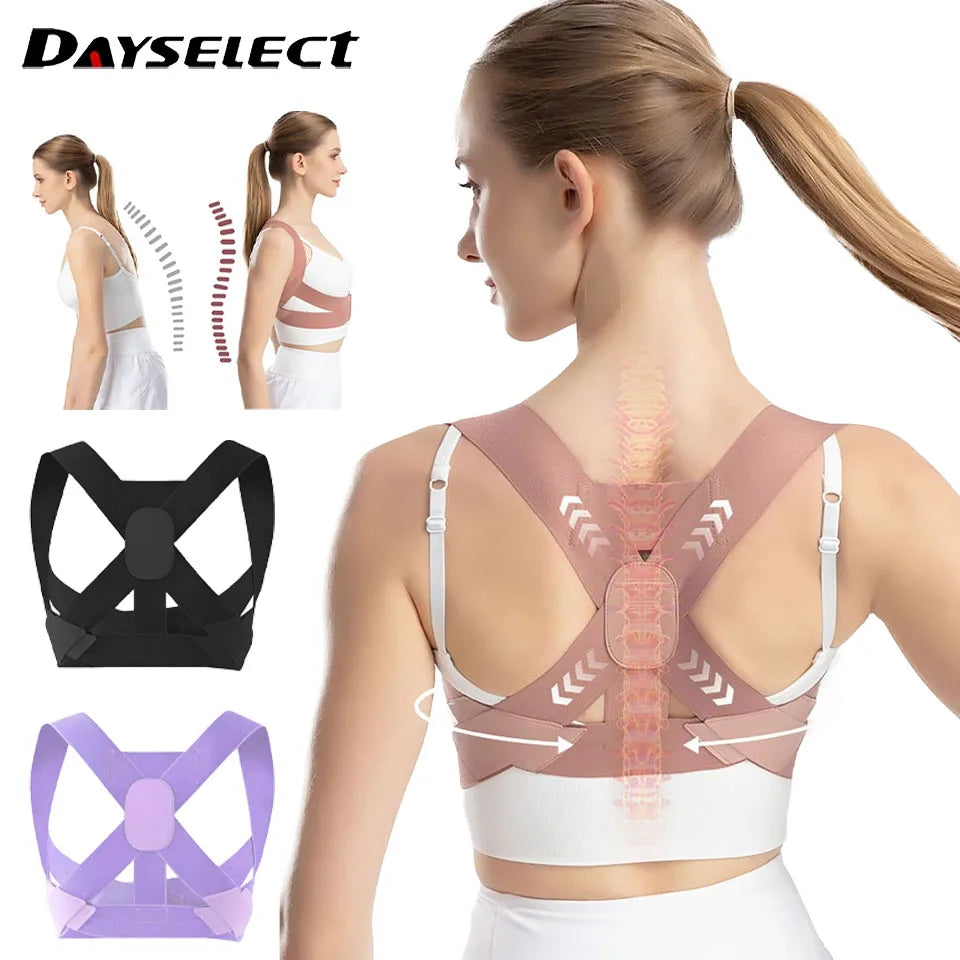 Adult Posture Corrector with Open-Shoulder Design