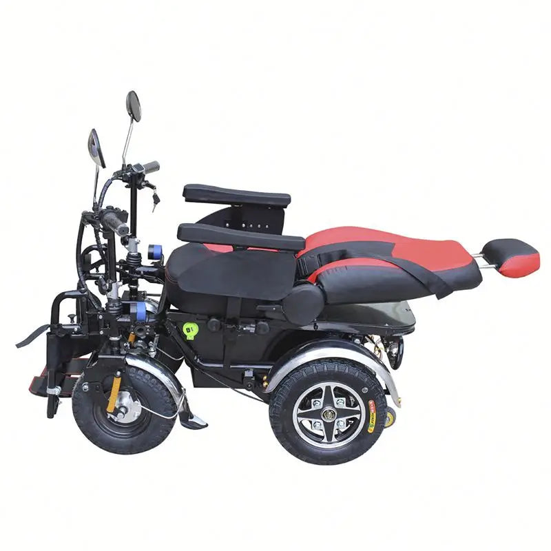 Foldable Electric Wheelchair for Outdoor Use