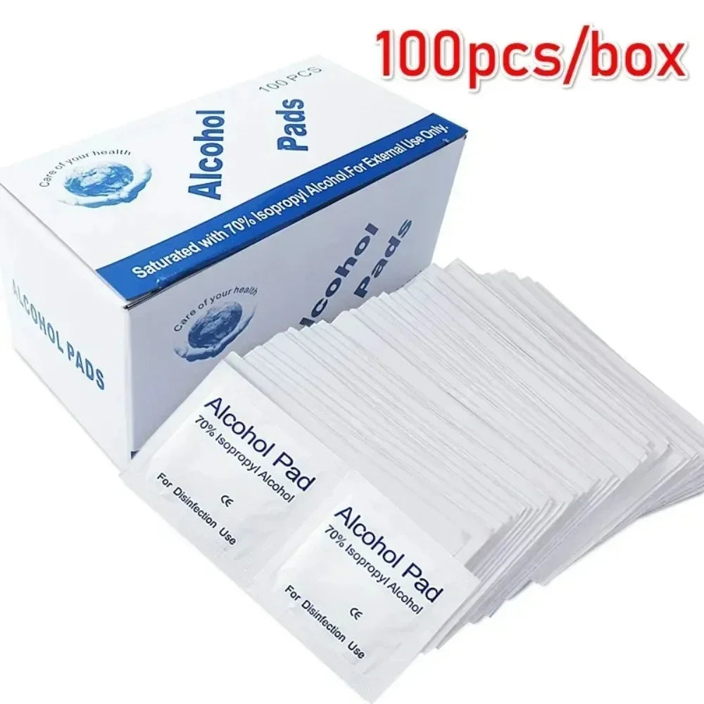 100 Portable Alcohol Prep Pads
