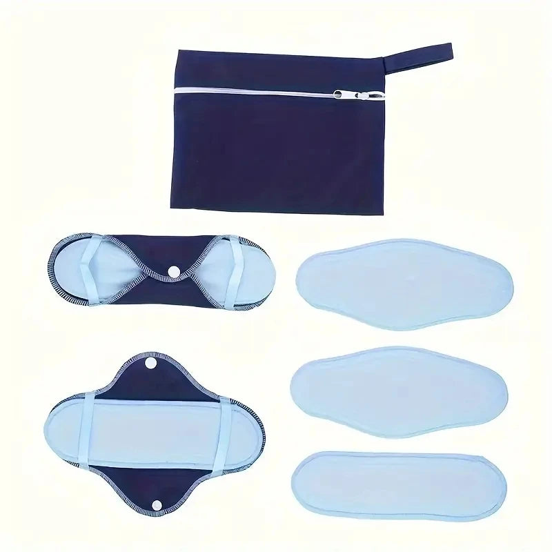 Reusable Washable Pads, Set of 8