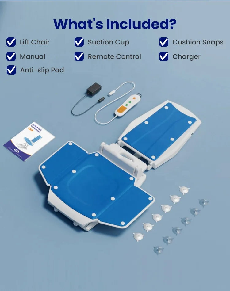 Electric Bathtub Lift Chair with Emergency Stop